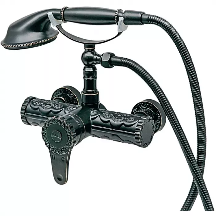 Смеситель для душа Milacio Villena MC.302.BBR черный