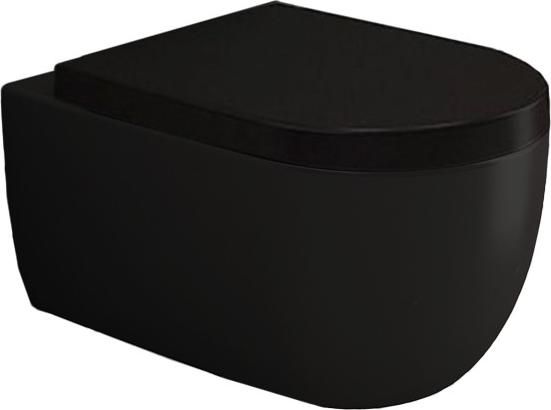 Подвесной унитаз Bocchi V-Tondo 1416-004-0129, черный матовый