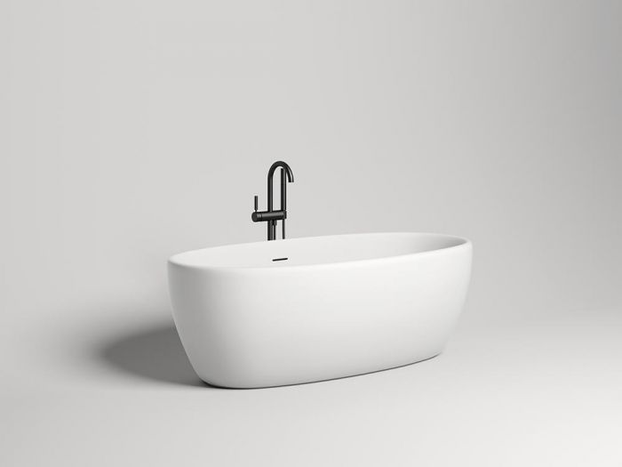Ванна из искусственного камня Salini New Luce 100121M 170x85 см, белый матовый