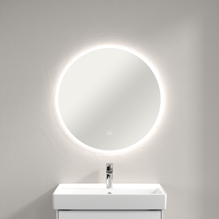 Зеркало Villeroy&Boch More to See Lite A4606800 65 х 65 см, светодиодная подсветка