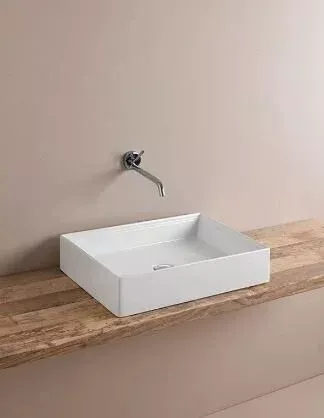 Раковина накладная ArtCeram Scalino SCL002 15 00 серый