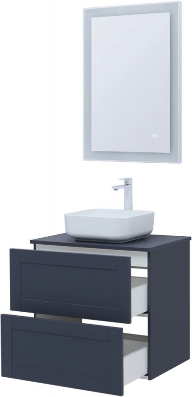 Раковина 60 см Kerasan Nolita 534375*0 бургундский матовый