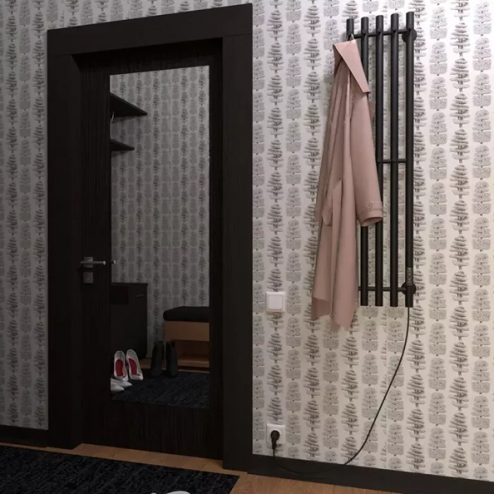 Полотенцесушитель электрический Маргроид Инаро Inaro-12024-1049-9005R черный