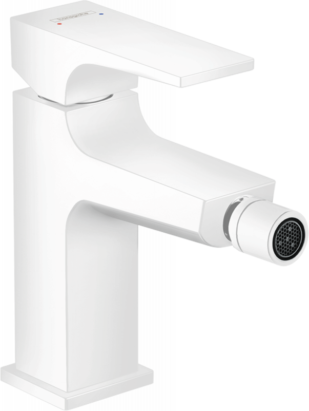 Смеситель для биде Hansgrohe Metropol 32520700, белый матовый