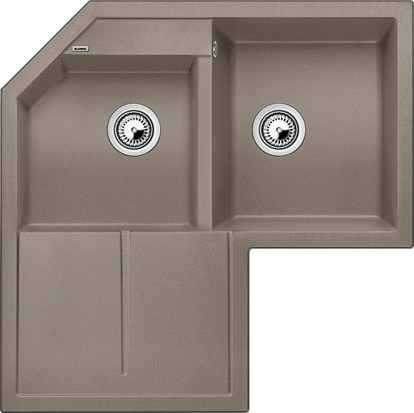 Кухонная мойка Blanco Metra 9 E 517367 серый бежевый