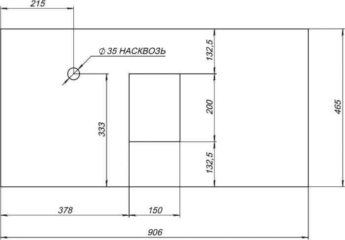 Мебель для ванной STWORKI Карлстад 90 дуб рустикальный, роверелла, с отверстием для смесителя в столешнице