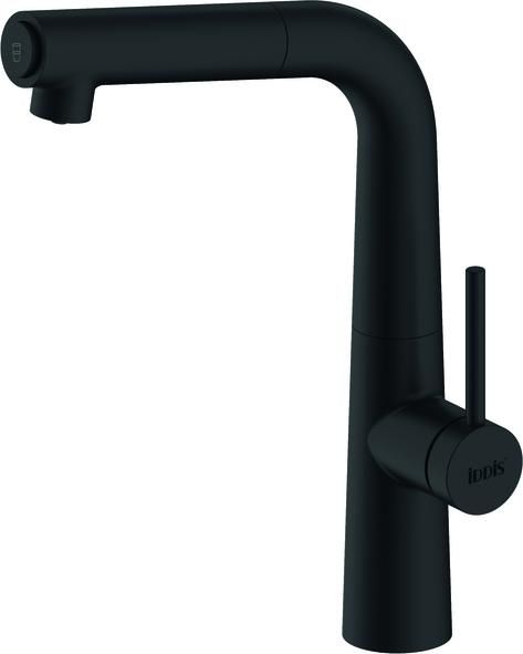 Смеситель для кухни Iddis Pure PURBLFBi05, черный матовый