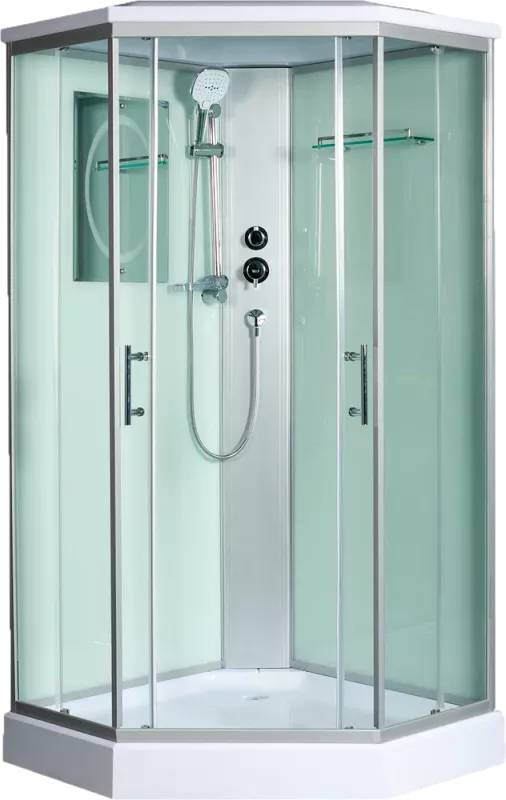 Душевая кабина Weltwasser WW500 10000003280 стекло прозрачное, профиль хром