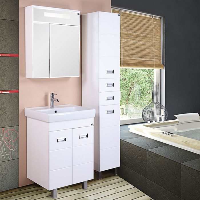 Раковина Holbi Moon SD 44 см 1.02.001.11.2, белый/цветной матовый