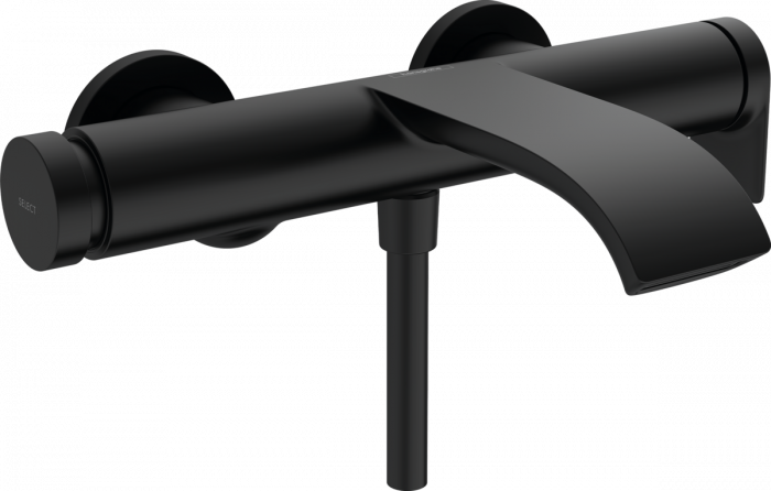 Смеситель для ванны с душем Hansgrohe Vivenis 75420670, матовый чёрный