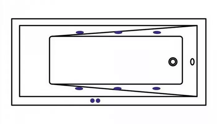 Акриловая ванна Whitecross Wave 160х80 0101.160080.100.SOFT.BR белый
