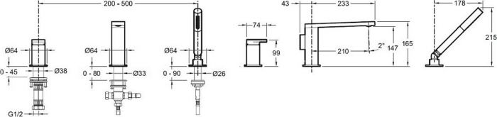 Кухонная мойка Zorg Steel Hammer SH 7851-L BRONZE бронза