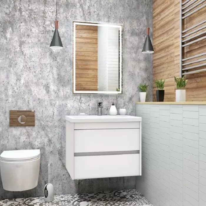 Тумба под раковину Art&Max Family Family-750-2C-SO-BL белый