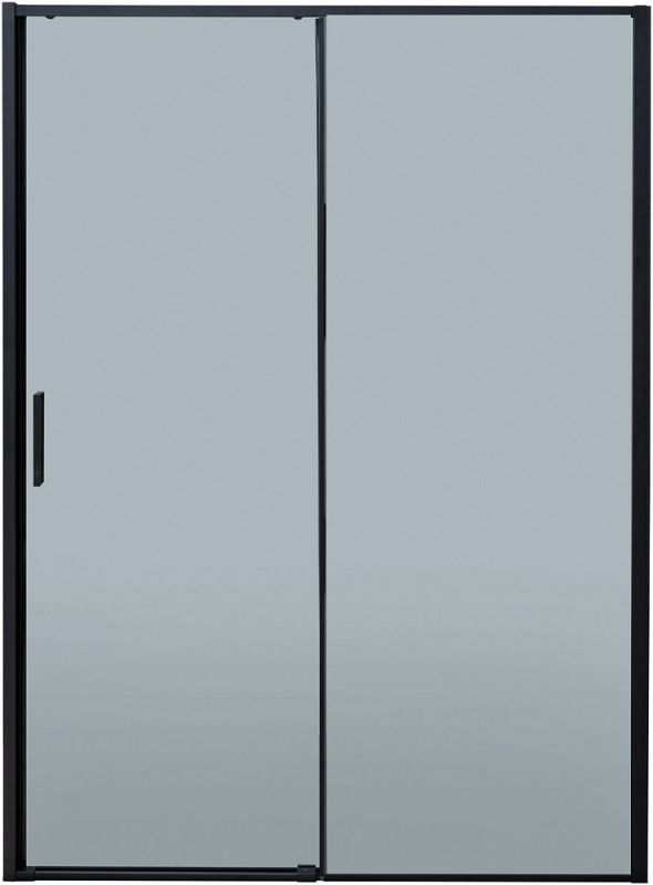 Душевая дверь Aquanet Pleasure Evo AE65-N140-BT профиль черный, стекло прозрачное