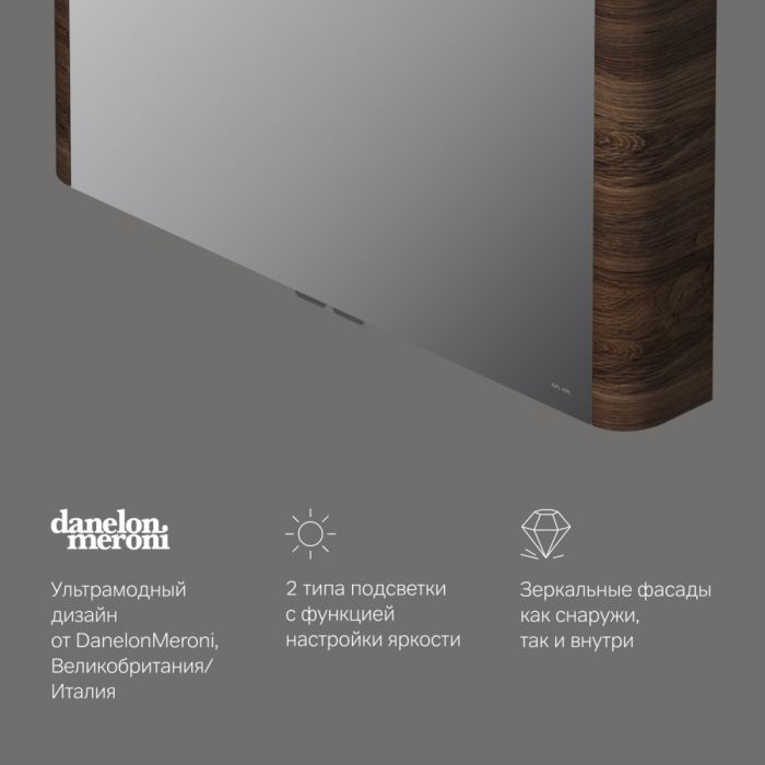 Шкаф зеркальный Am.Pm Sensation M30MCX1001NF