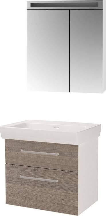 Тумба с раковиной Dreja Q max 70 кофе