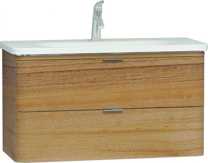 Тумба с раковиной Vitra Nest Trendy 80 56147, натуральная древесина