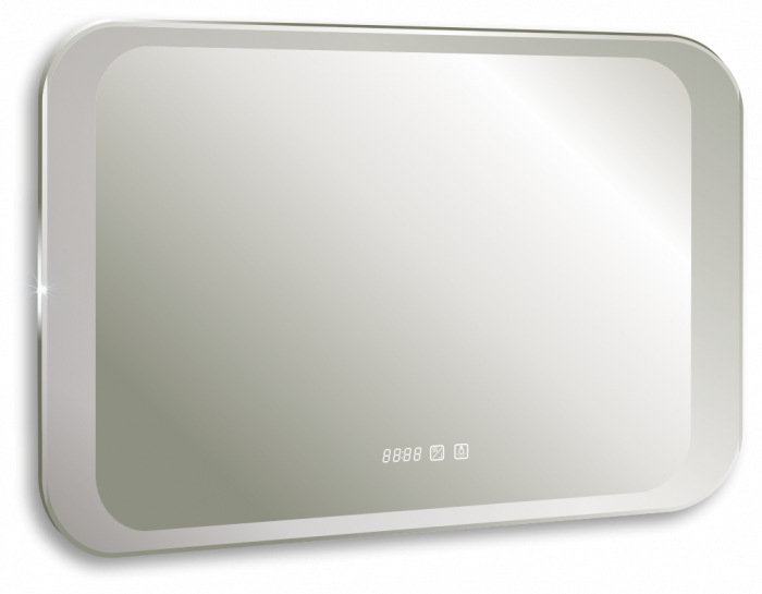 Зеркало с подсветкой 80 см Silver mirrors Indigo neo LED-00002406, белый