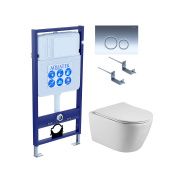 Столешница Cersanit Stone Balance 60 64185, серый матовый