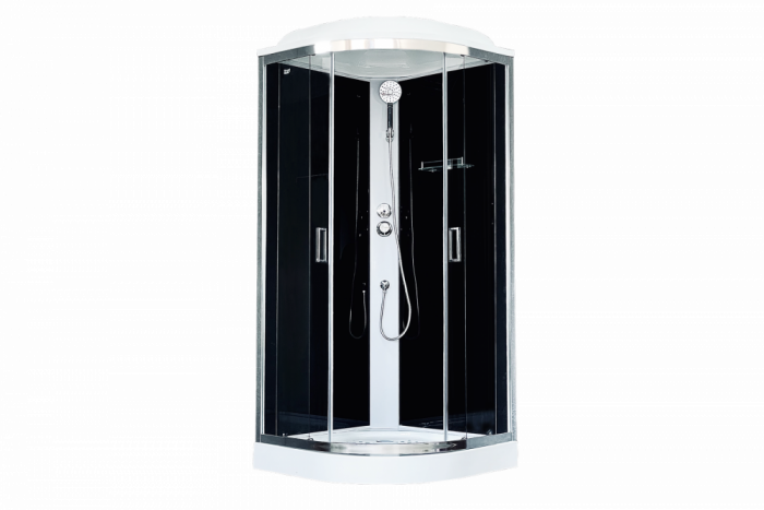 Душевая кабина 90х90 см Royal Bath НК RB90HK5-BT-CH стекло прозрачное