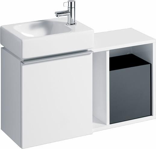 Тумба под раковину 35 см Geberit iCon XS 840037000, белый