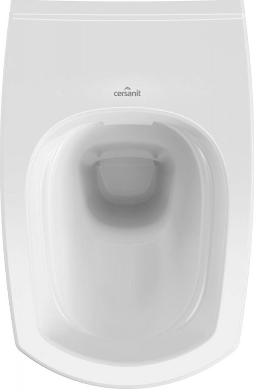 Комплект Подвесной унитаз Cersanit Carina new clean on + Система инсталляции для унитазов Geberit Duofix Delta 458.124.21.1 3 в 1 с кнопкой смыва