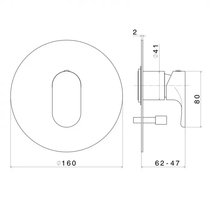 Смеситель для душа Kerama Marazzi Ole 69470EKM.M0.071 золото