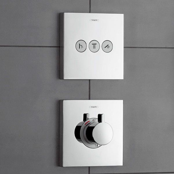 Термостат для душа Hansgrohe ShowerSelect Highfow 15760000, хром