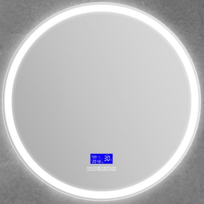 Зеркало BelBagno SPC-RNG-700-LED-TCH-RAD 70 см, с подсветкой и сенсорным выключателем