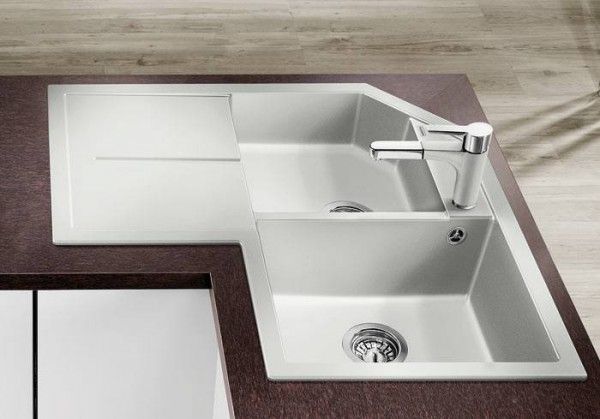 Кухонная мойка Blanco Metra 9 E 515567 алюметаллик