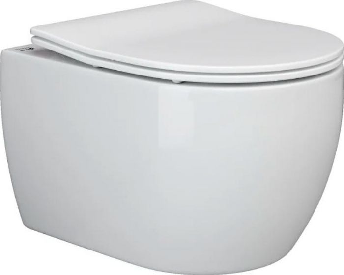 Комплект инсталляция с подвесным унитазом Ceramica Nova Play CN3001_1002B_1000 с сиденьем микролифт и черной клавишей смыва