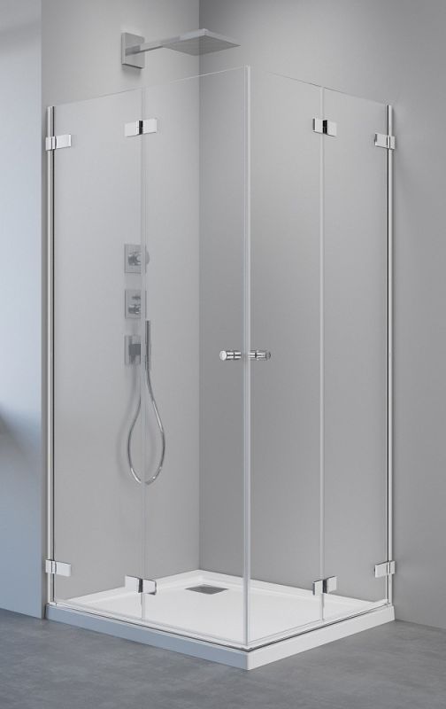 Дверь для душевого уголка 90 см Radaway Arta KDD B 90 L 386161-03-01L стекло прозрачное
