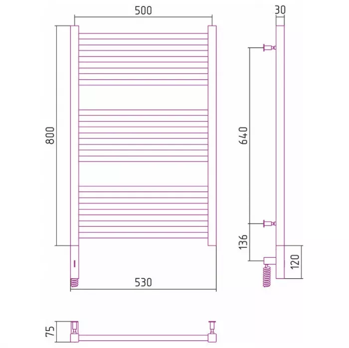 Раковина Bocchi Slim Line 1599-061-0126 белый