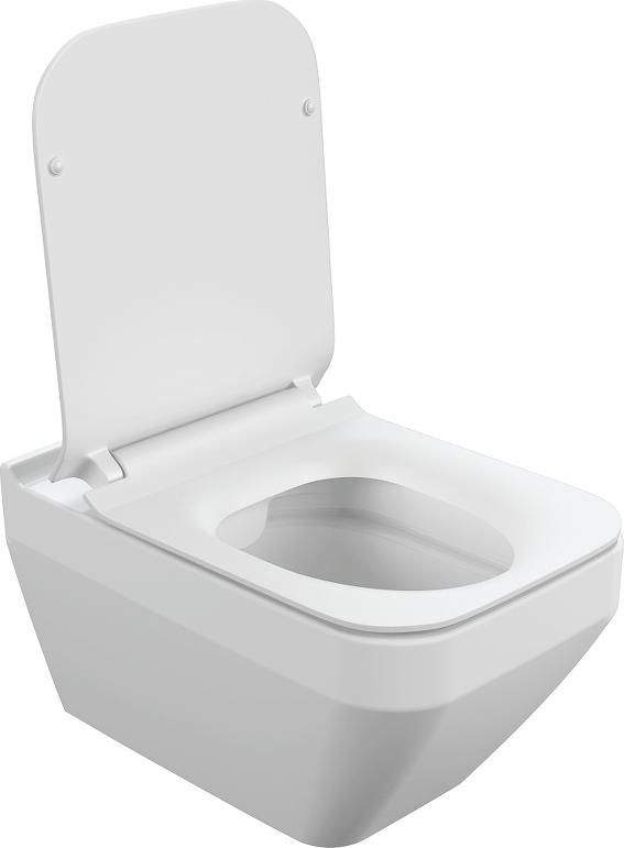 Комплект унитаза с инсталляцией Cersanit Crea Square CO DPL EO slim 63997 с сиденьем Микролифт