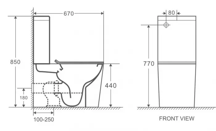 Чугунная ванна Delice Parallel 150х70 DLR_220503 белый