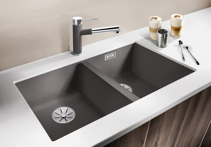 Смеситель Blanco Kano-S Silgranit 526174 чёрный
