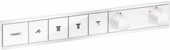 Термостат для душа Hansgrohe RainSelect 15382700, белый матовый
