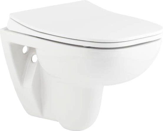 Комплект Унитаз подвесной Seramiksan Petite + Крышка AG50006 с микролифтом + Инсталляция DIWO + Кнопка 7310 белая