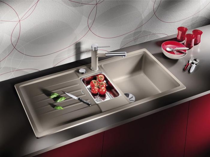 Смеситель Blanco Kano-S Silgranit 526174 чёрный
