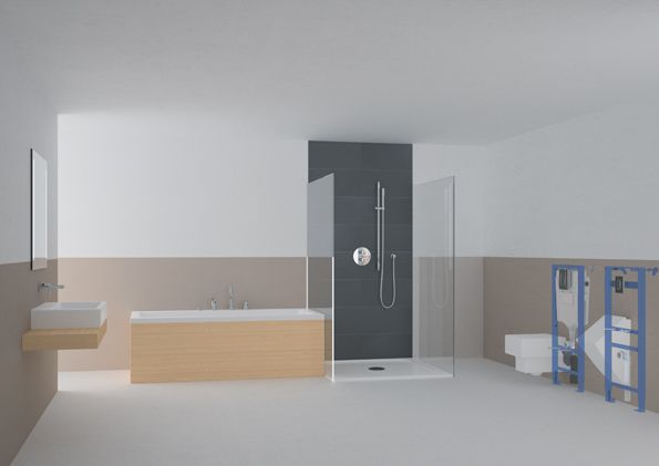 Смеситель Grohe Lineare New 19965001 на борт ванны
