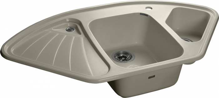 Кухонная мойка GranFest CORNER GF-C-1040E топаз