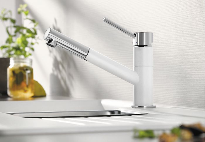 Смеситель Blanco Kano-S Silgranit 526174 чёрный