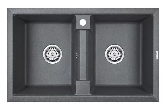 Кухонная мойка Paulmark Tandem PM238150-DG серый