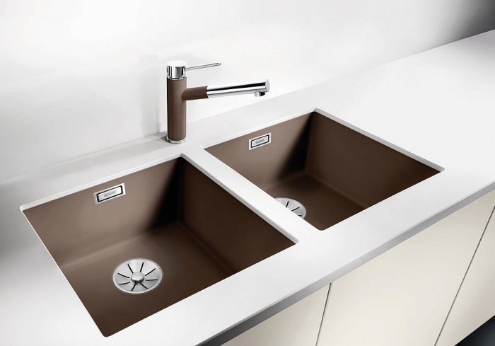 Смеситель Blanco Kano-S Silgranit 526174 чёрный
