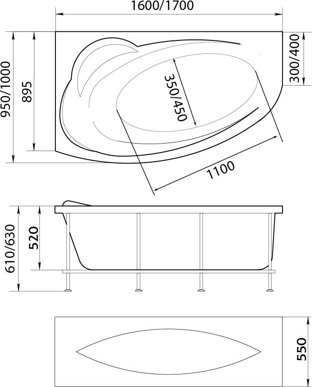 Раковина Villeroy & Boch Subway 3.0 4A70A501, белый