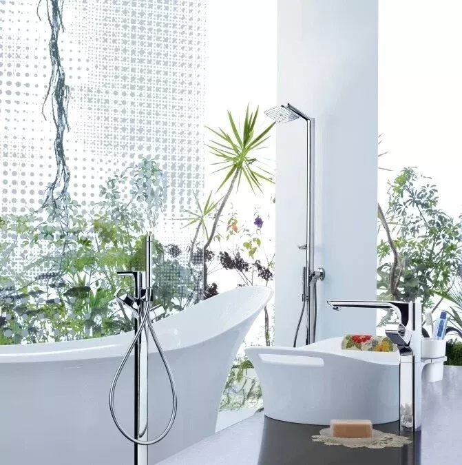Ванна из искуственного камня Axor Urquiola 180х60 11440000 белый