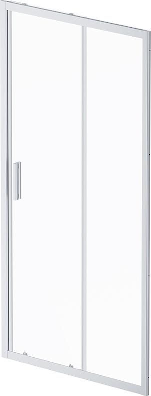 Душевая дверь AM.PM Gem Solo 100 W90G-100-1-195MT, профиль хром, стекло прозрачное