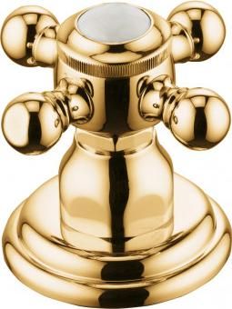 Переключатель потоков Kludi Adlon 518484520, золото