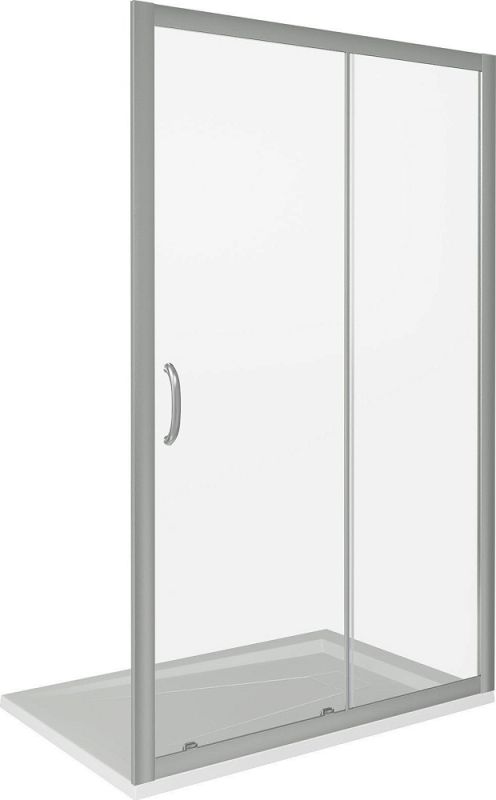Душевая дверь в нишу 120 см Good Door Infinity WTW-120-C-CH ИН00026 стекло прозрачное