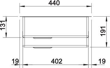 Кухонная мойка Blanco Claron 340/180-U 521609 чаша слева